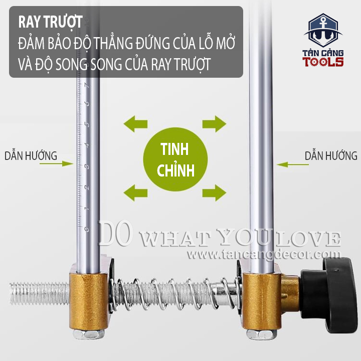Bộ Dụng Cụ Phay Khóa Cửa Cenray - Ảnh 8