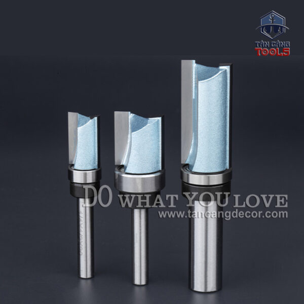 Alternative view of Mũi Router 3 Cánh TideWay Thẳng Bi Trên Cốt 12.7 mm 19 x 50 mm