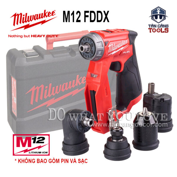 Máy Khoan Đa Năng 4 Chi Tiết Milwaukee M12 FDDX - 0C ( Thân Máy )