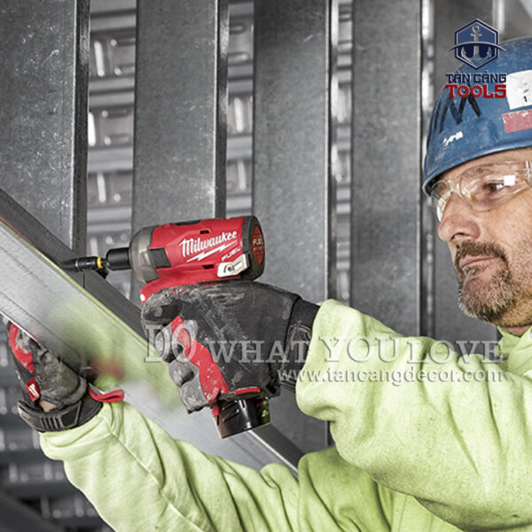 Máy Vặn Vít Búa Dầu Dùng Pin Milwaukee M12 FQID-0C ( Thân Máy ) - Ảnh 7