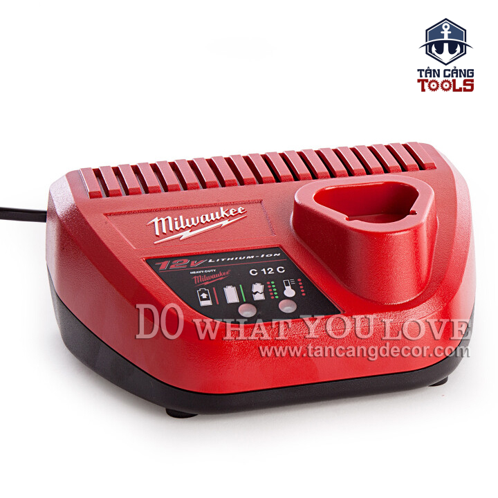 Sạc Pin 12V Milwaukee M12 C12C - Ảnh 4