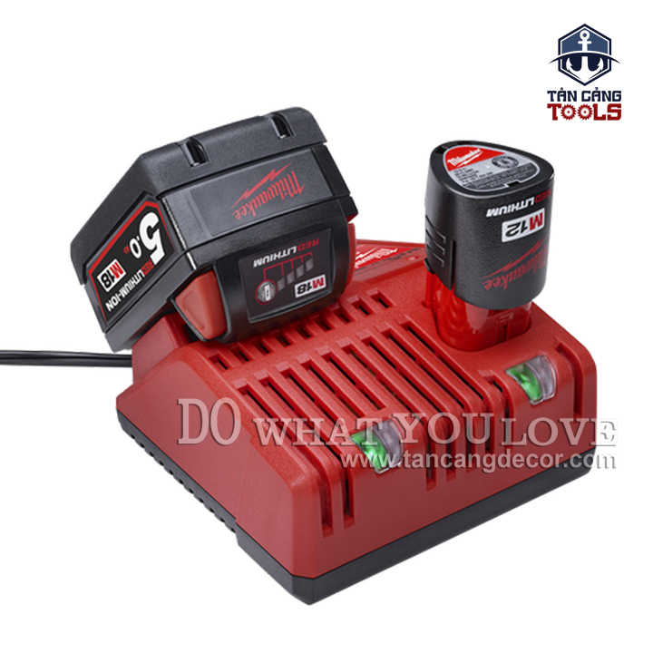 Sạc Pin 12V 18V Milwaukee M12-18C SA - Ảnh 7