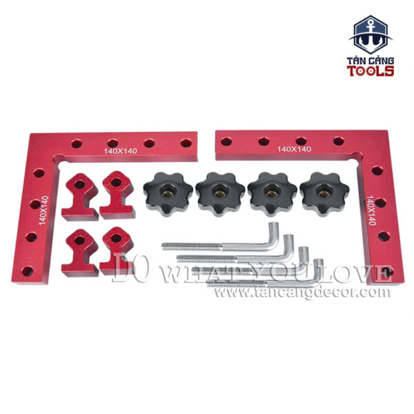 Bộ Kẹp Góc Vuông 160 x 160 mm Nhôm Đúc - Ảnh 4