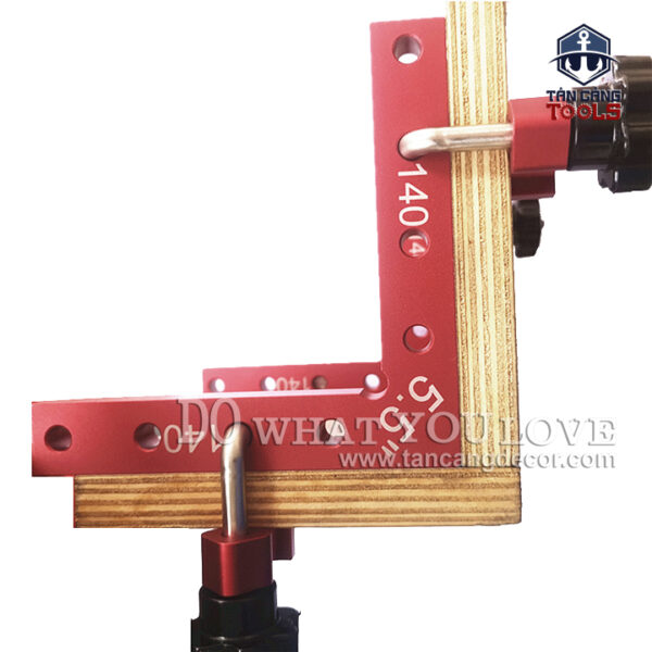 Bộ Kẹp Góc Vuông 160 x 160 mm Nhôm Đúc - Ảnh 6