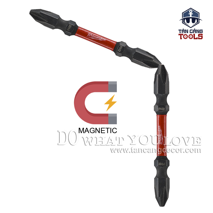 Mũi Bắt Vít Milwaukee PH2 65 mm 48 - 32 - 4361 - Ảnh 2