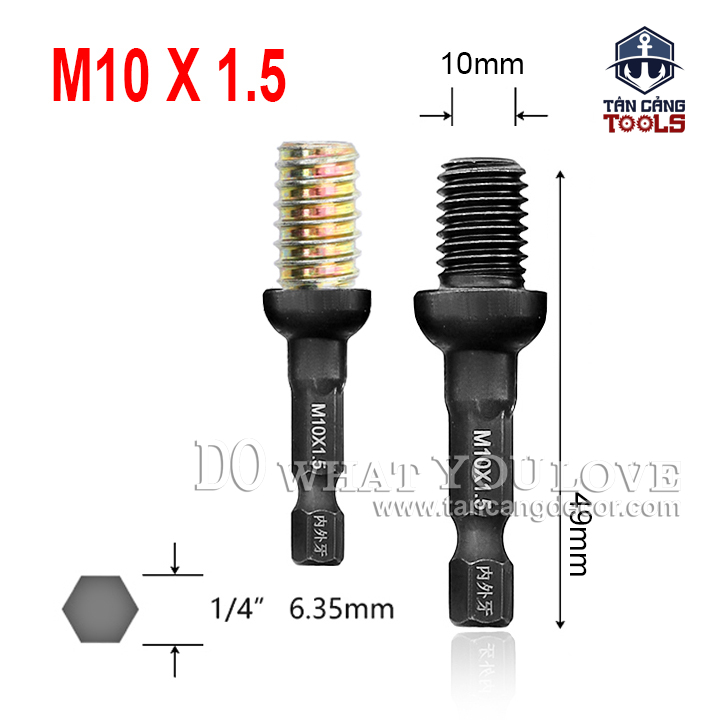 Đầu Vặn Ốc Cấy 10 mm