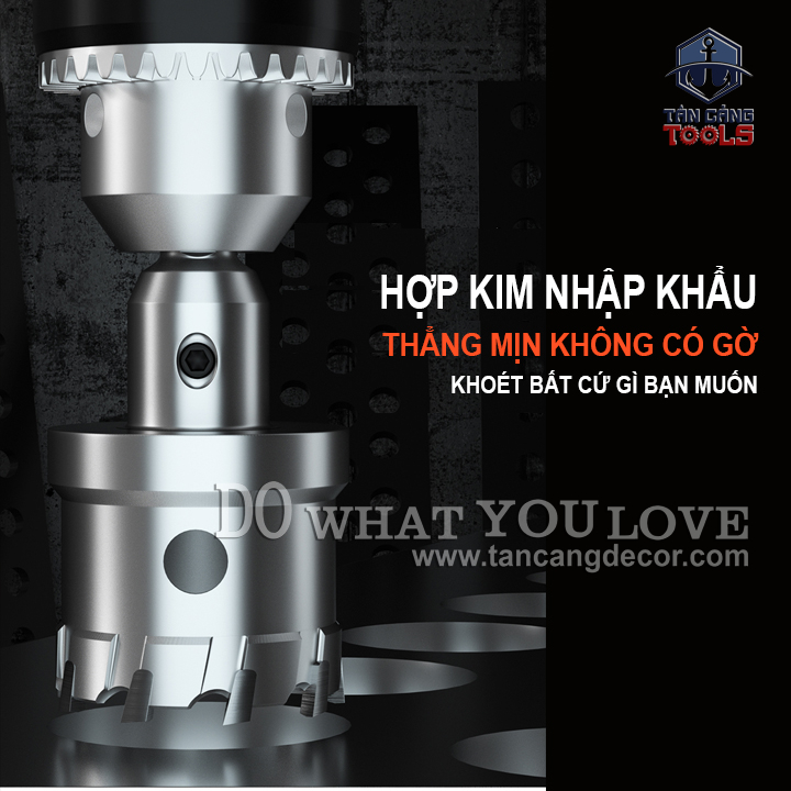Mũi Khoét Kim Loại Huhao (Phi 12 đến 100mm) - Ảnh 9