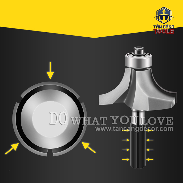 Đầu chuyển cốt máy phay 12.7 mm xuống 6 mm - Ảnh 7