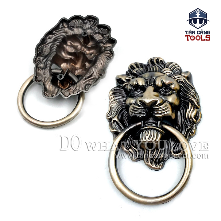 Chốt kéo tròn 28 hình đầu sư tử size L - KT:11cm - Ảnh 9