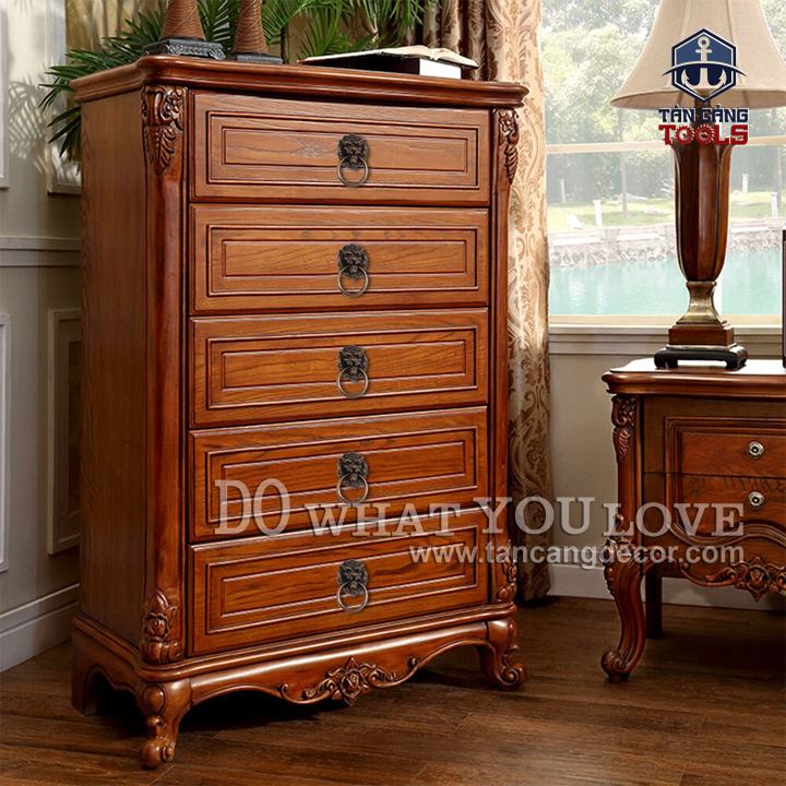 Chốt kéo tròn 28 hình đầu sư tử size L - KT:11cm - Ảnh 11