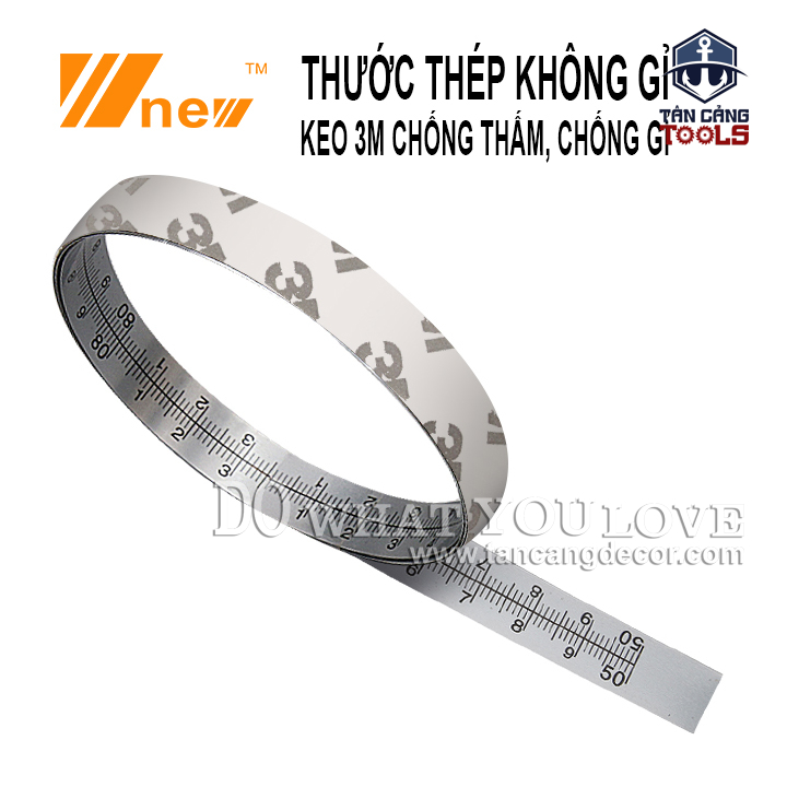 Thước Dán 2.5 m Hai Chiều Wnew - Ảnh 7