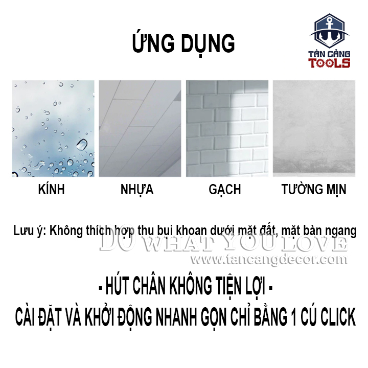 Hộp Thu Bụi Khoan Tường Worx WA1601 - Ảnh 8