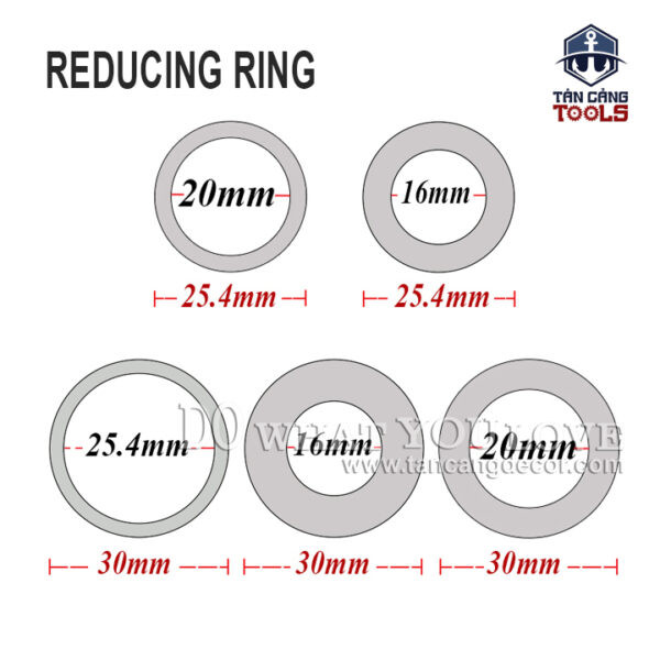 Vòng Đệm / Sơ Mi Chuyển Cốt Dành Cho Lưỡi Cưa