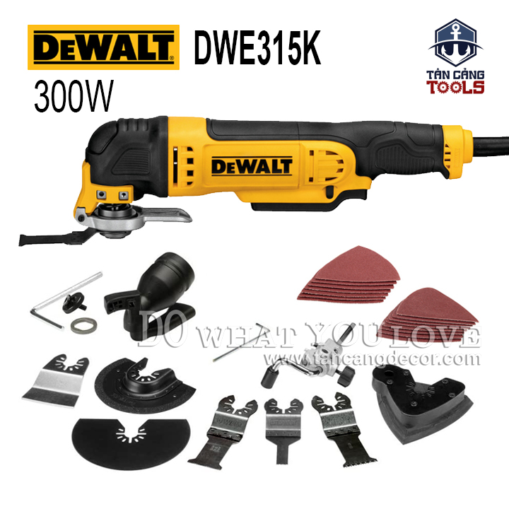 Máy Cắt Rung Đa Năng DeWalt DWE315K 300W