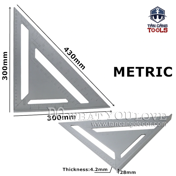 Eke Nhôm Trắng Hệ 30 CM BANGPAI - Ảnh 3