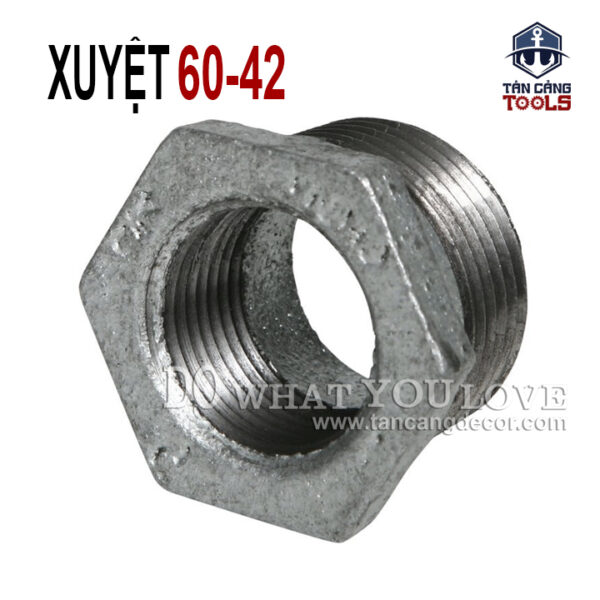 Xuyệt Chuyển Ống Nước 60-42 - Thép Mạ Kẽm