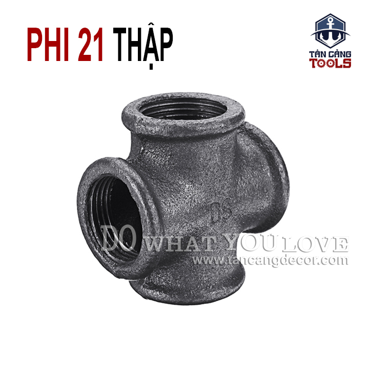Thập Ống Nước Phi 21 - Gang Xám