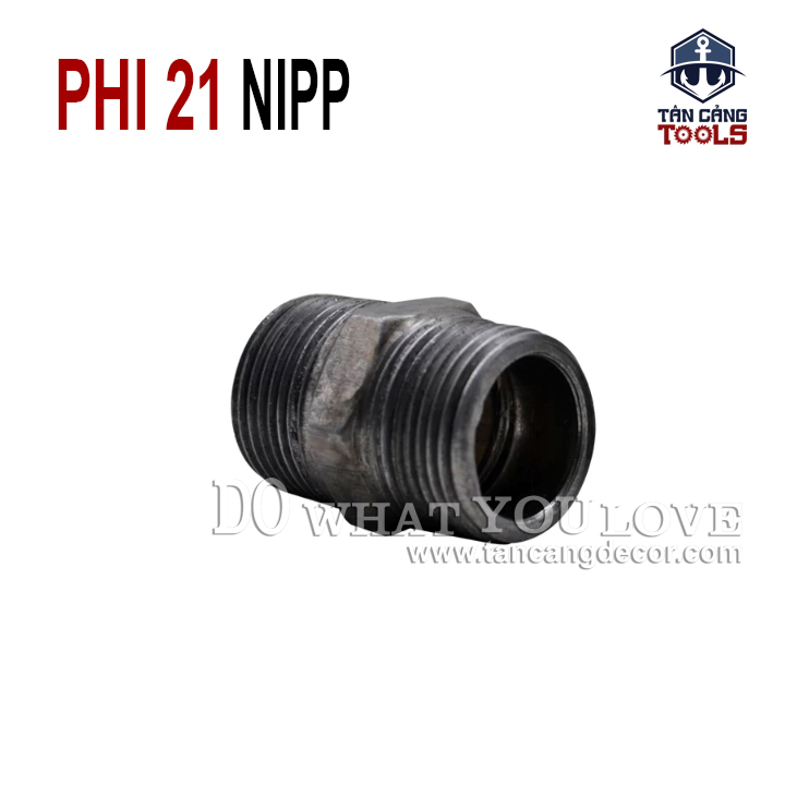 Nuýp Đúc Ống Nước Phi 21 Có Nút Lục Giác - Gang Xám - Ảnh 3