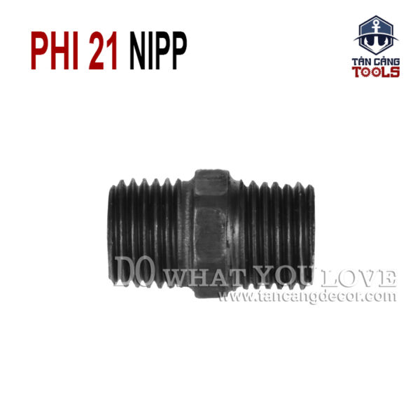 Alternative view of Nuýp Đúc Ống Nước Phi 21 Có Nút Lục Giác - Gang Xám