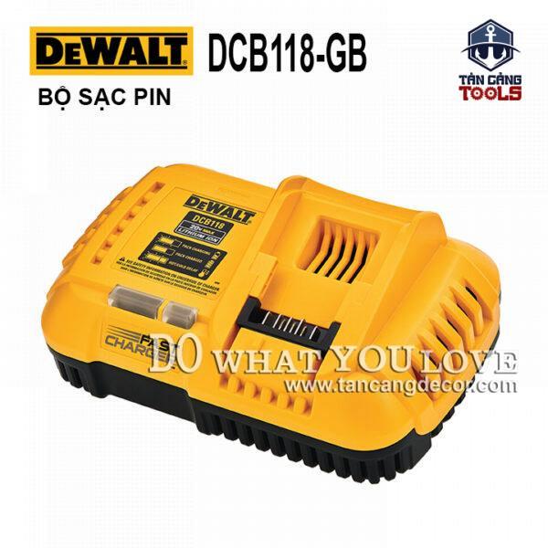Sạc Pin 10.8V 18V DeWalt DCB118-GB