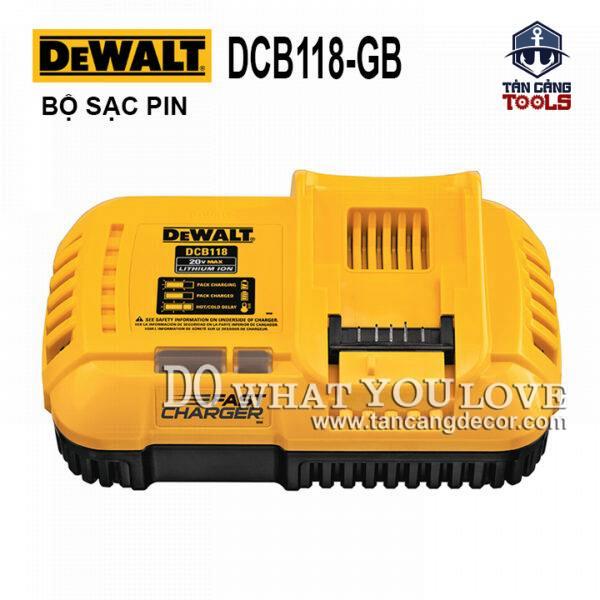 Alternative view of Sạc Pin 10.8V 18V DeWalt DCB118-GB