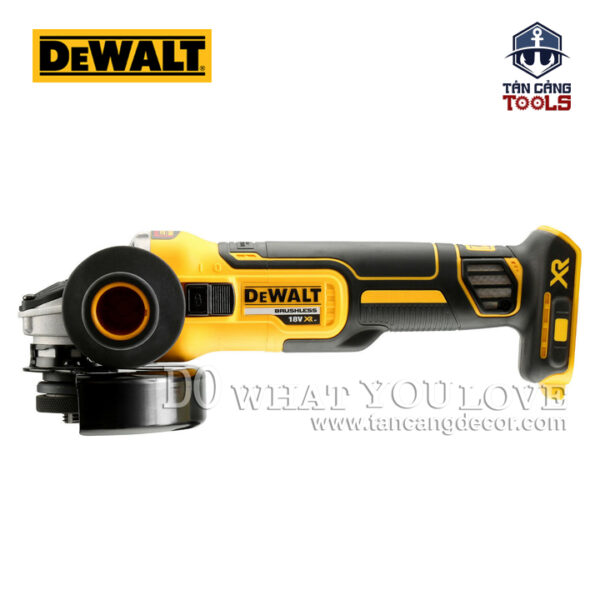 Combo Máy Mài Góc 100 mm Dùng Pin DeWalt 18V DCG405M1 + Pin 4.0 Ah + Sạc Nhanh + Túi Xách - Ảnh 10