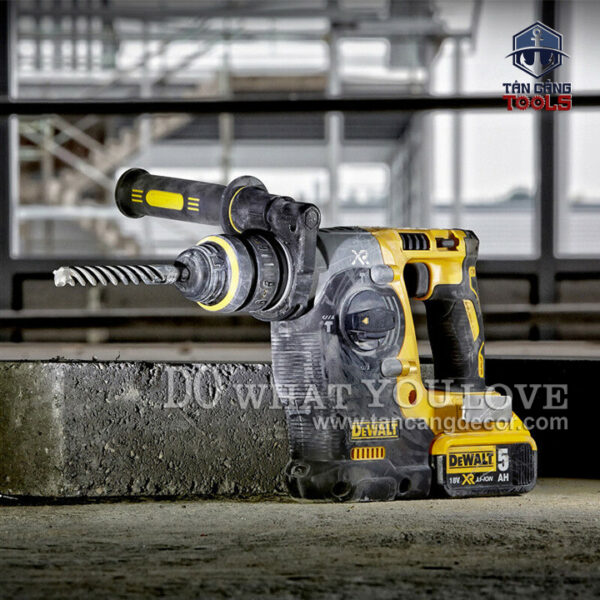 Máy Khoan Bê Tông 3 Chế Độ Dùng Pin DeWalt 18V DCH273KN ( Thân Máy ) - Ảnh 8