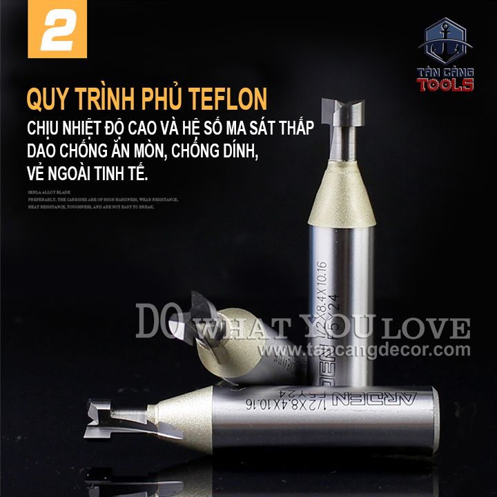 Mũi Router Arden Cnc Chốt Nhựa Liên Kết U Arden 8.4 mm Arden 1614 - Ảnh 6