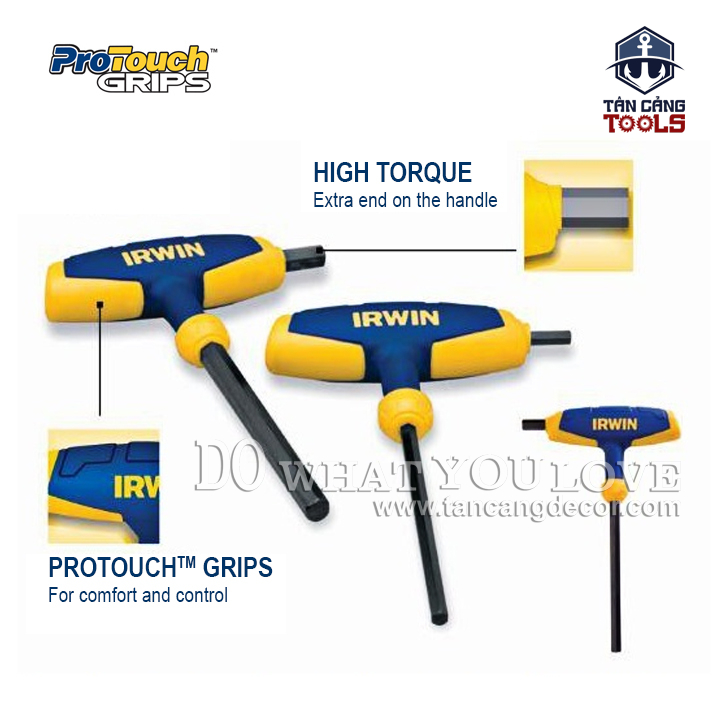 Bộ Lục Giác Chữ T 8 Chi Tiết Irwin 9097009 - Ảnh 3