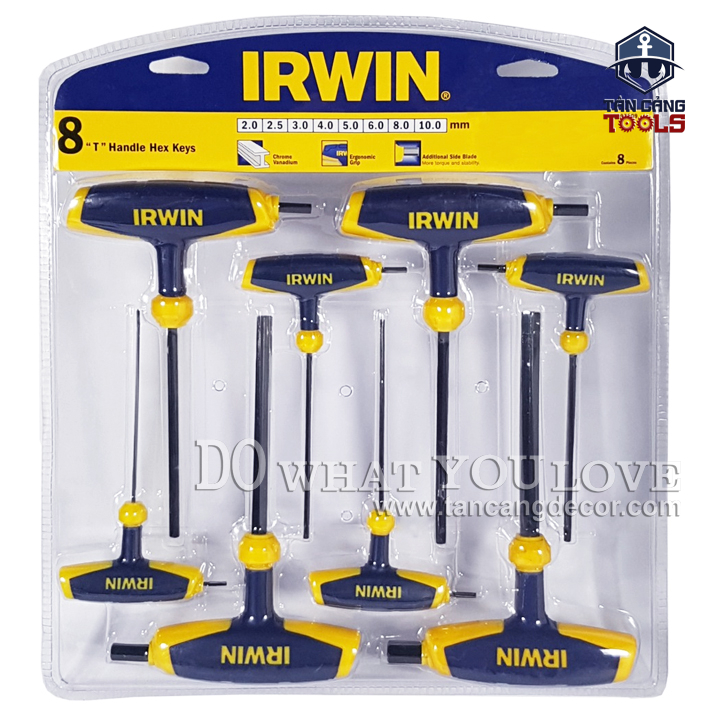 Bộ Lục Giác Chữ T 8 Chi Tiết Irwin 9097009 - Ảnh 4