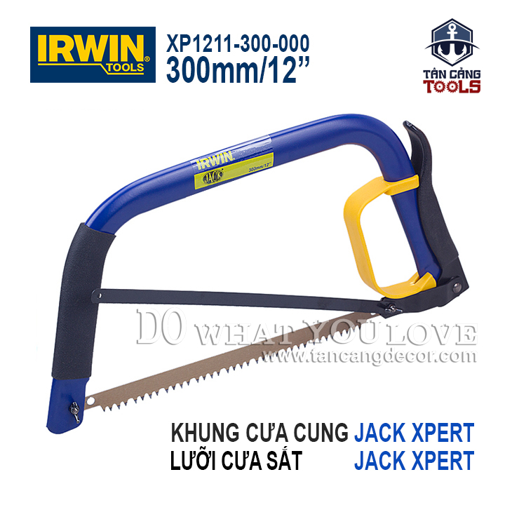 Bộ Khung Cưa Cánh Cung Cầm Tay 300 mm Irwin XP1211-300-000