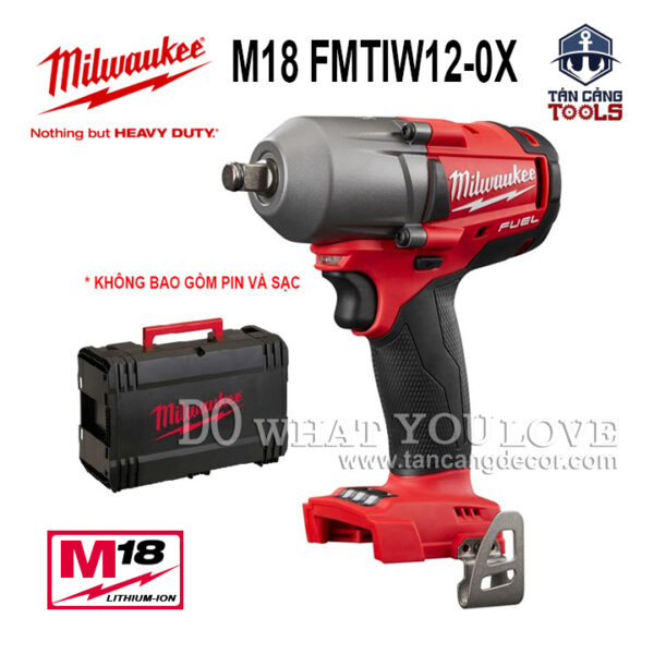 Máy Siết Bu Lông Dùng Pin Milwaukee M18 FMTIW12-0X 1/2 Inches ( Thân Máy )