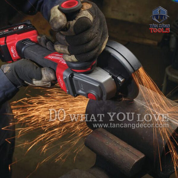 Máy Mài Góc 100 mm Dùng Pin Milwaukee M18 CAG100XPDB ( Thân Máy ) - Ảnh 7