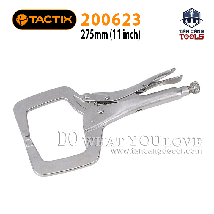 Kẹp Nhanh C Đầu Nhọn Độ Mở 9 Cm Tactix 200623