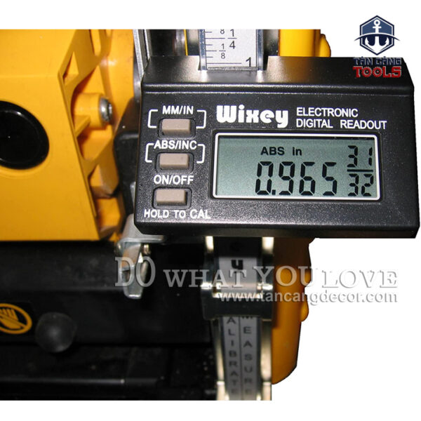 Thước Đo Cao Độ Kĩ Thuật Điện Tử Cho Máy Làm Mộc Wixey WR510 Type 2 - Ảnh 5