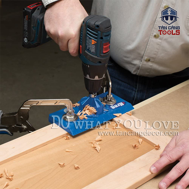 Bộ Dưỡng Khoan Bản Lề Bật KREG KHI-HINGE - Ảnh 5