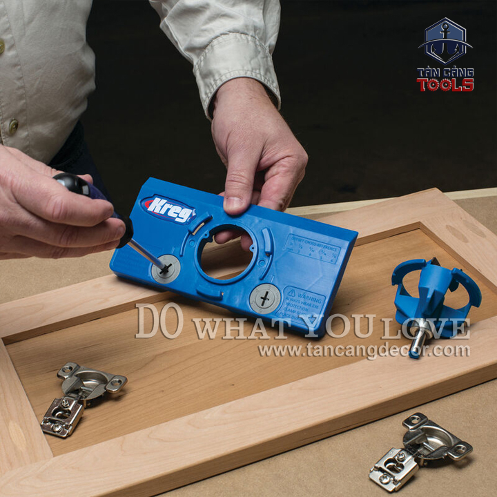Bộ Dưỡng Khoan Bản Lề Bật KREG KHI-HINGE - Ảnh 6