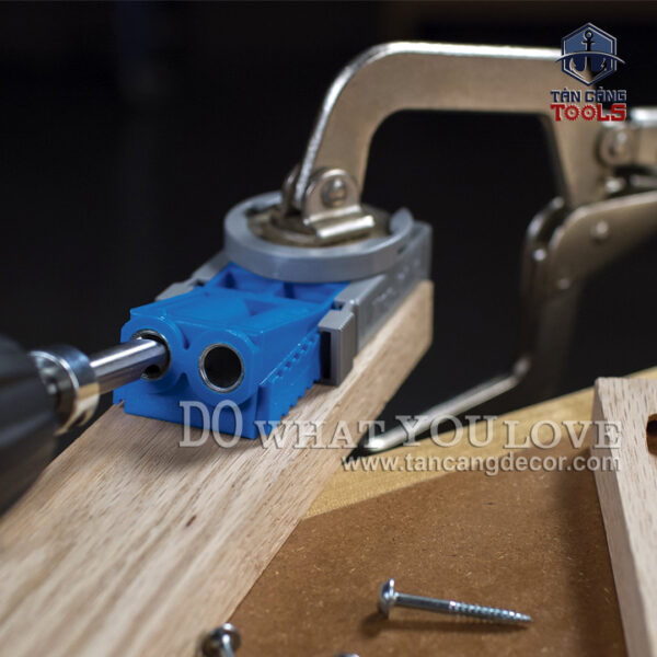 Combo Khoan Chéo Kreg Jig R3 ( Khoan Chéo, Kẹp Nhanh, Hộp Vít Chéo ) - Ảnh 9