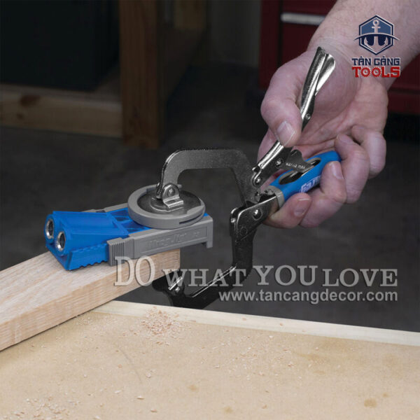 Combo Khoan Chéo Kreg Jig R3 ( Khoan Chéo, Kẹp Nhanh, Hộp Vít Chéo ) - Ảnh 8