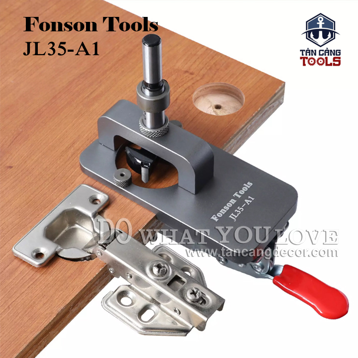 Bộ Cử Khoan Bản Lề Fonson Tools JL35-A1