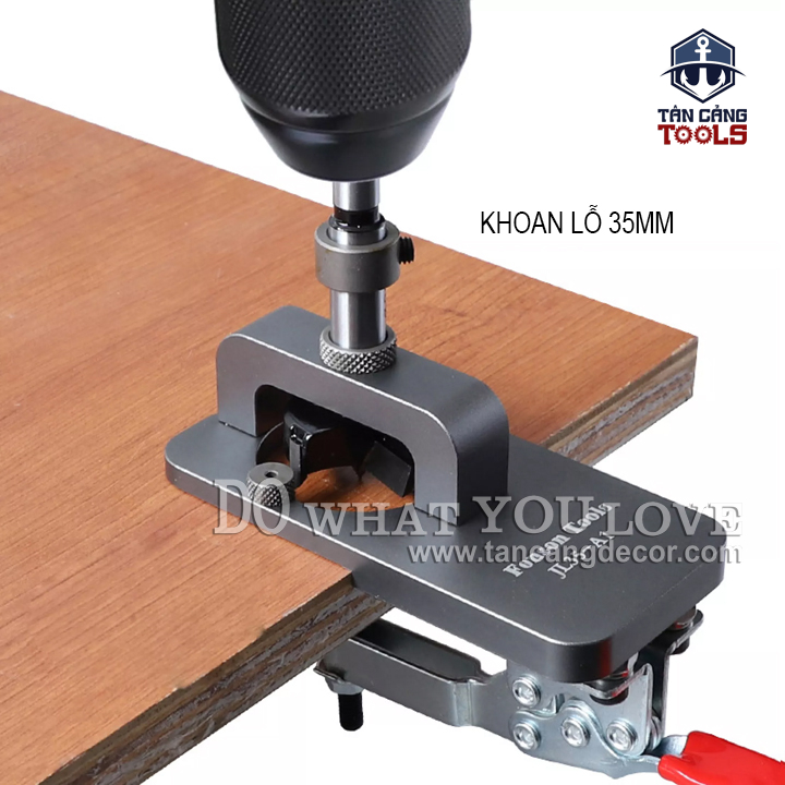 Bộ Cử Khoan Bản Lề Fonson Tools JL35-A1 - Ảnh 7