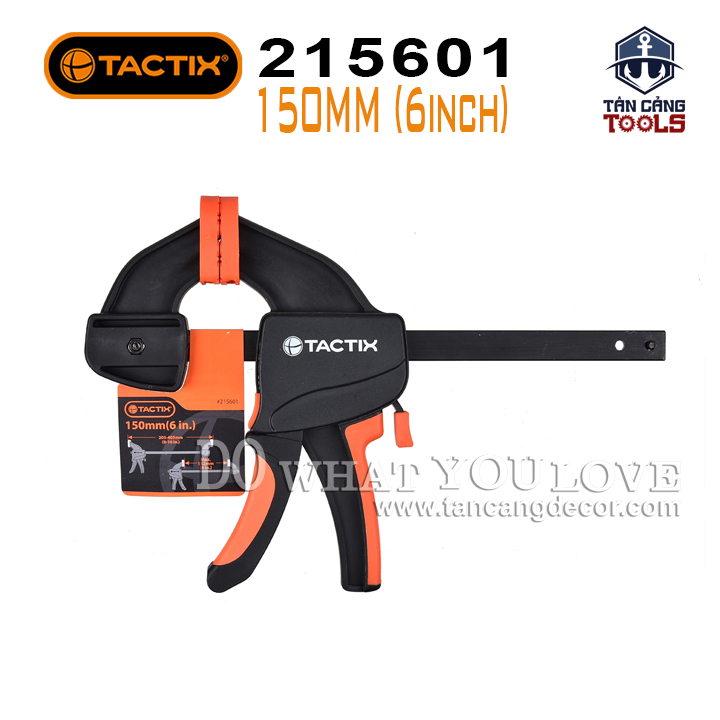 Cảo Kẹp Nhanh Công Nghiệp 150 mm Tactix 215601
