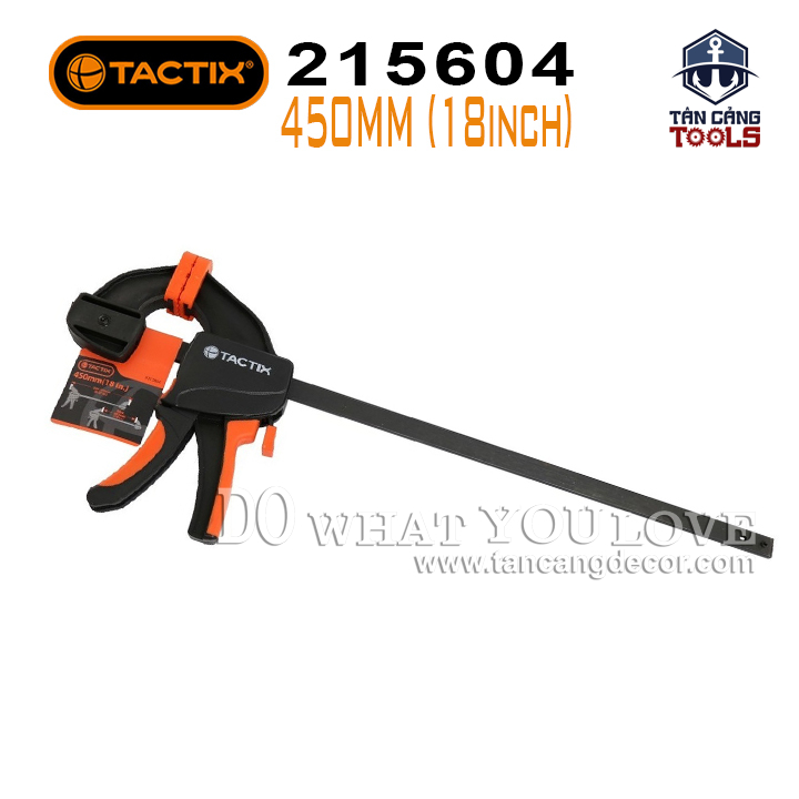 Cảo Kẹp Nhanh Công Nghiệp 450 mm Tactix 215604