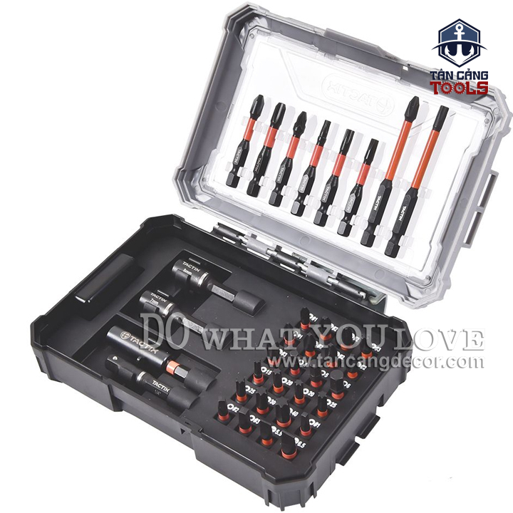Bộ Đầu Bắt Vít Đa Năng 36 Chi Tiết Tactix 455836P - Ảnh 4