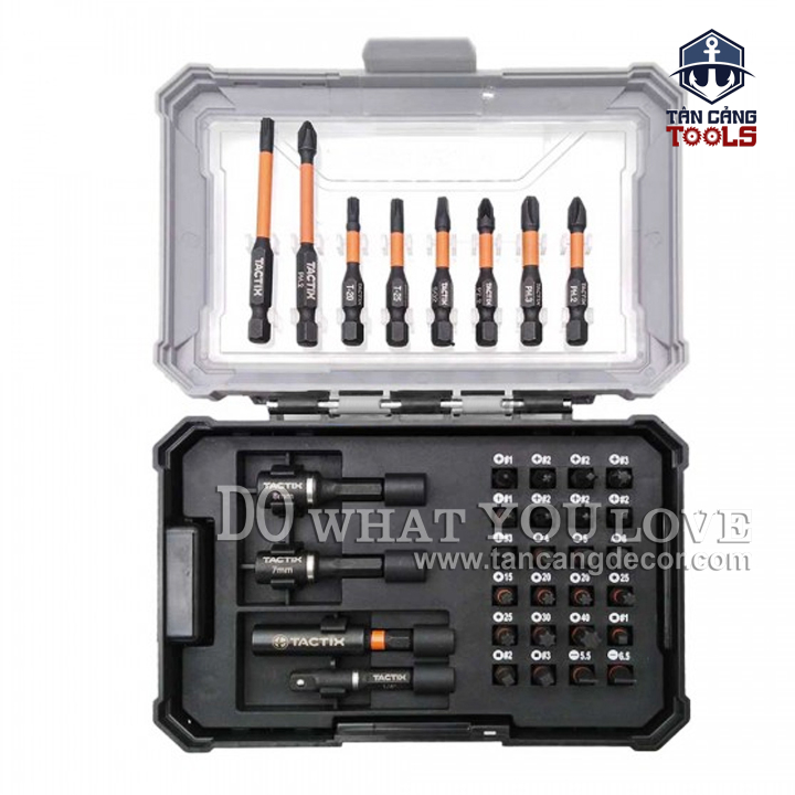 Bộ Đầu Bắt Vít Đa Năng 36 Chi Tiết Tactix 455836P - Ảnh 2