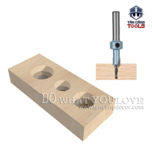 Alternative view of Mũi Khoan Mồi Âm Vít Tideway 3 x 8 mm