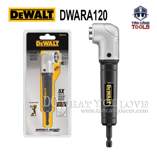 Alternative view of Đầu Chuyển Bắn Vít Góc DeWalt DWARA120 - Right Angle Attachment