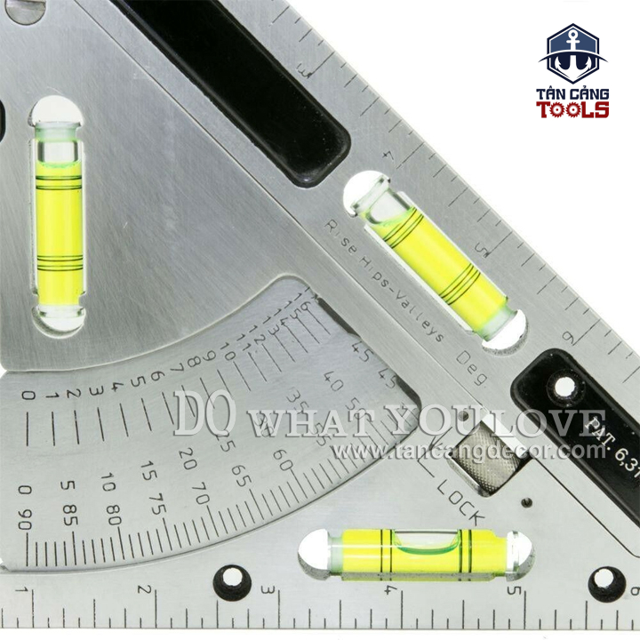 Thước Eke Nhôm Nivo Đo Góc 8 Inches C.H.Hanson 03060 - Ảnh 4