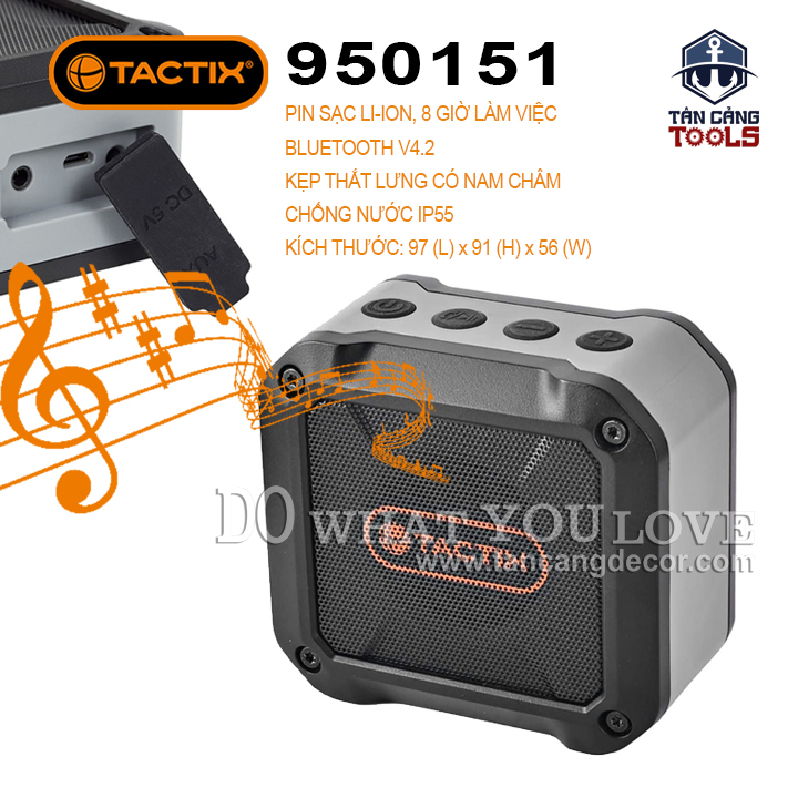Loa Bluetooth Có Tích Hợp Nam Châm Tactix 950151
