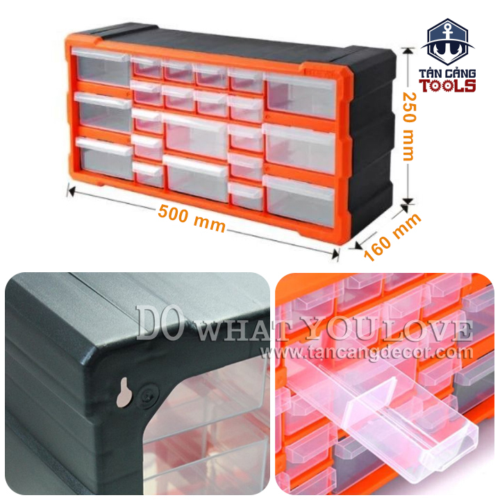 Tủ Đựng Linh Kiện Tiện Ích 22 Ngăn Tactix 320632 - Ảnh 2